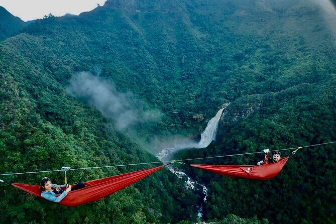 Aerial Hammocks, Zip and Waterfall Trek on Medellin Private Tour - Key points at a glance