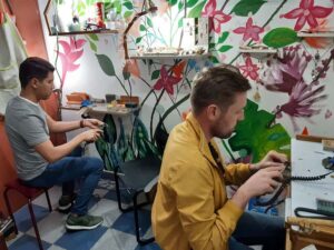 Bogota: Colombian Emerald Ring Workshop - Museo Casa de la Moneda meeting point and the café history stop