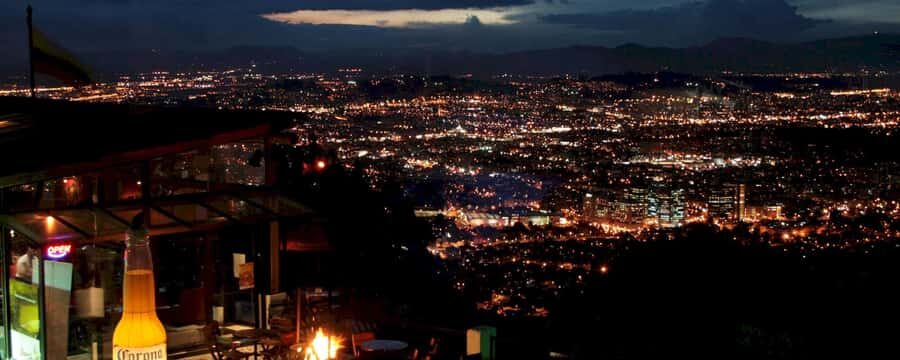 BOGOTA: Night Tour in Bogotá (Express) - Zona T / Zona Rosa at night: where the food and people-watching happen