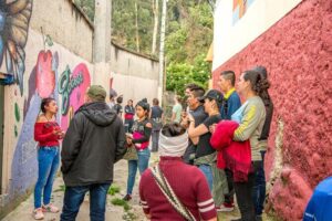 Breaking Borders: Bogota Gansters Story - Murals, graffiti, and the Egipto transformation story in La Candelaria