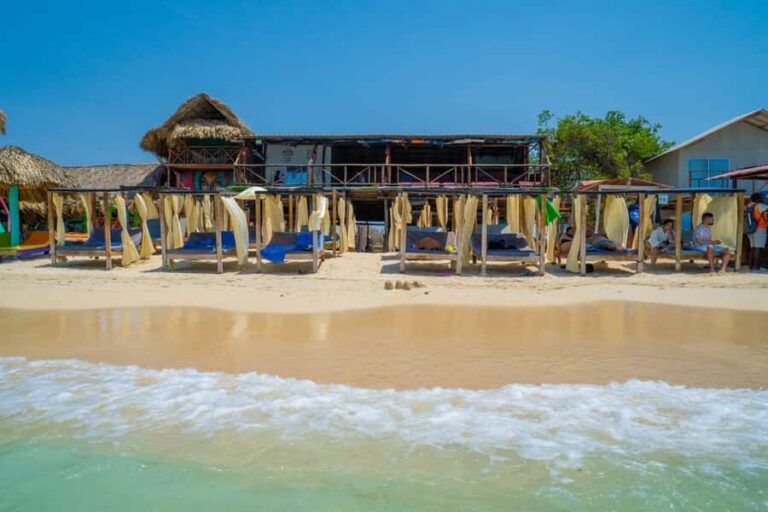 CARTAGENA: 4 islands by sport boat +oceanarium tickets - The Route: Bocha Chica, a submerged airplane, and why it works