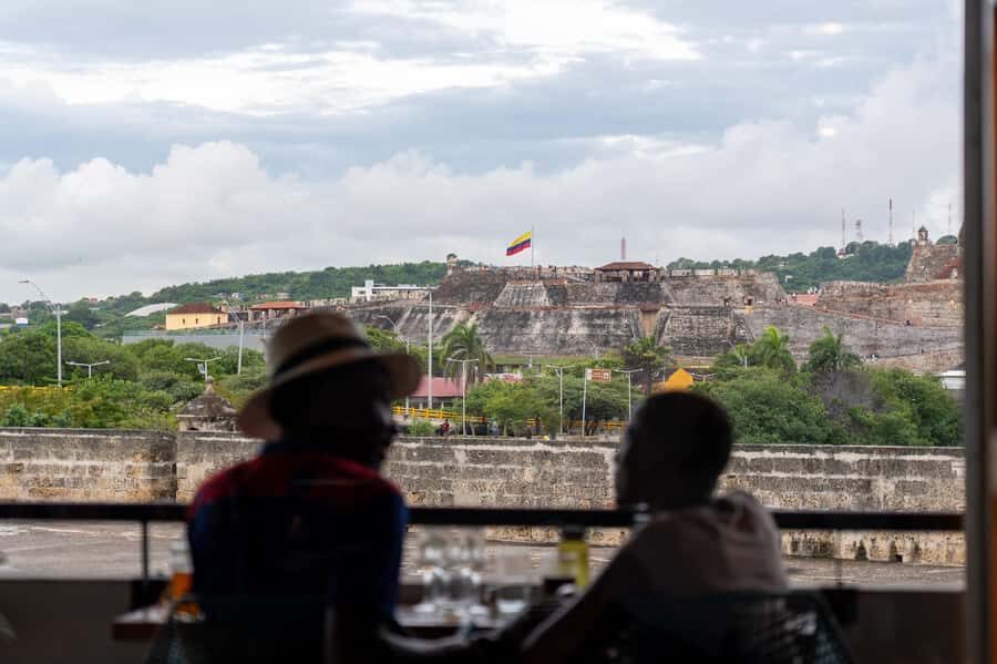 Cartagena: Boutique Rum and Chocolate Tasting at Lunático - Finding Lunático: views, murals, and where the tasting actually happens