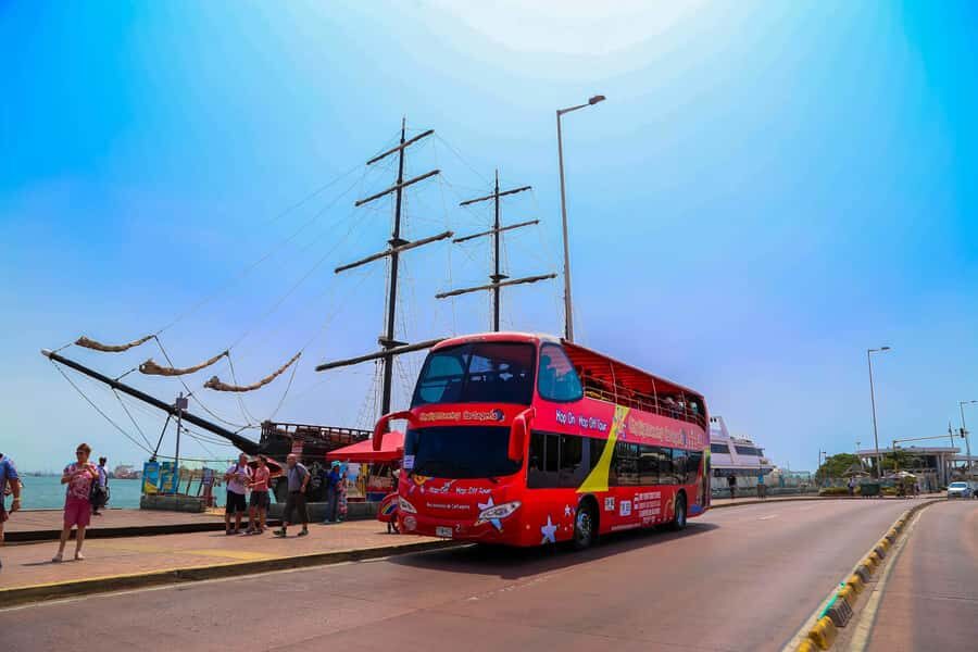 Cartagena: City Sightseeing Hop-On Hop-Off Bus Tour & Extras - Audio guide in 6 languages: use it like a moving podcast