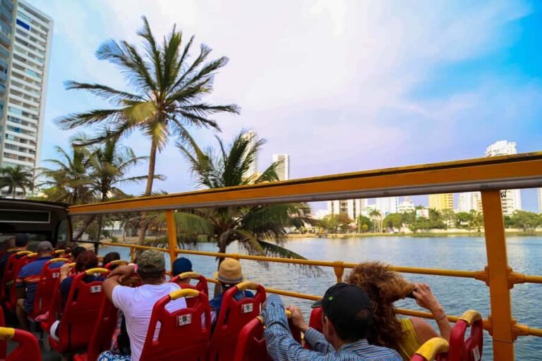 Cartagena: City Sightseeing Hop-On Hop-Off Bus Tour & Extras - The timing setup: 90 minutes per loop, buses every 45 minutes