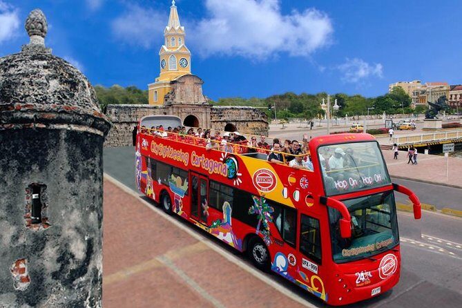 Cartagena: City Tour Hop On Hop Off - Bus Turistico de 2 pisos - Two-deck hop-on hop-off in Cartagena: using it without wasting time