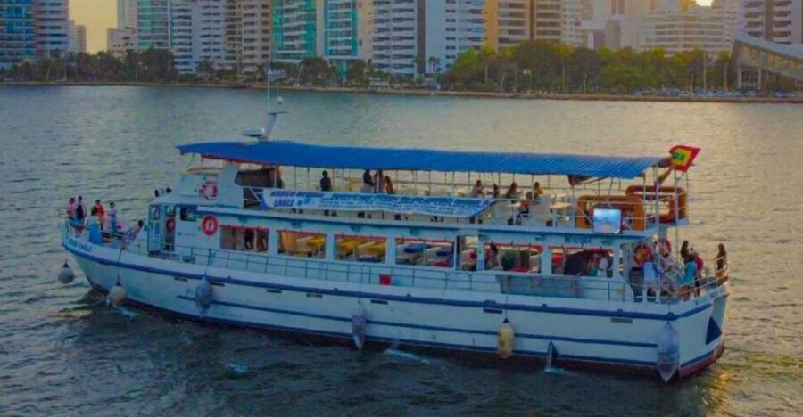 Cartagena de Indias: Sunset Cruise Open Bar with Dance Show - The Deck Becomes a Dance Floor: DJ Music, Dancers, and an Entertainer