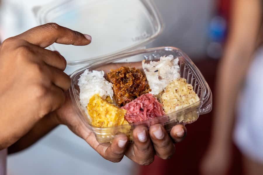 Cartagena: Guided Street Food Tour with Tastings - Starting at Plaza Cervantes and that orange umbrella meet-up