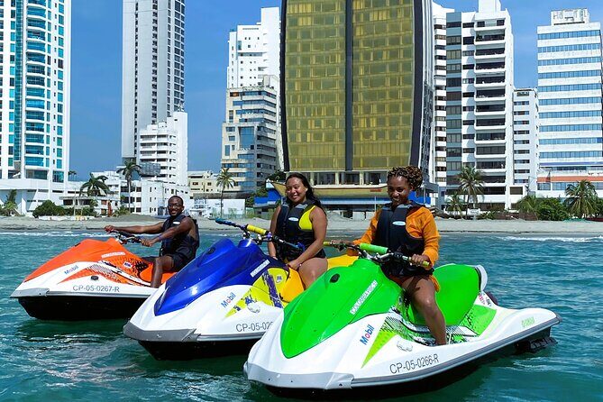 Cartagena Jetski Rental – 30 or 60 minutes - Fast Jet Ski Fun in Cartagena’s Bay