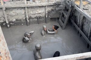 Cartagena Mud Volcano Tour — VIP Exclusive Crowd-Free Access! - Volcán del Totumo, step by step: mud, floating, massage, and the rinse