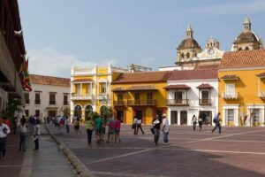 Cartagena: Walled City & Getsemani Private Tour - San Pedro Claver Square and Church: colonial detail without the museum feeling
