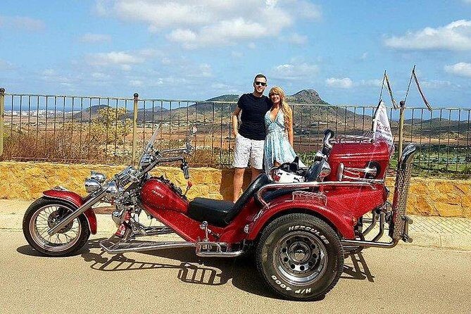 Luxury Rewaco Trike "The Photo Blaster Tour" - (2 hours, Min of 2 passengers) - Sierra Minera de Cartagena–La Unión: mining wealth and an abandoned viewpoint