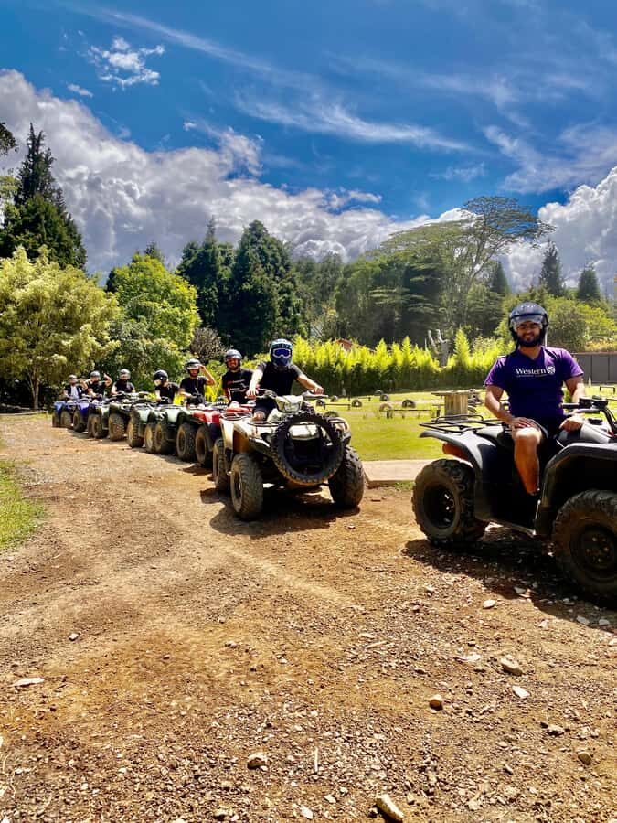 Medellin: ATV Tour 3 Mountains - Waterfall entrance + ecological trail: swimming time that changes the mood
