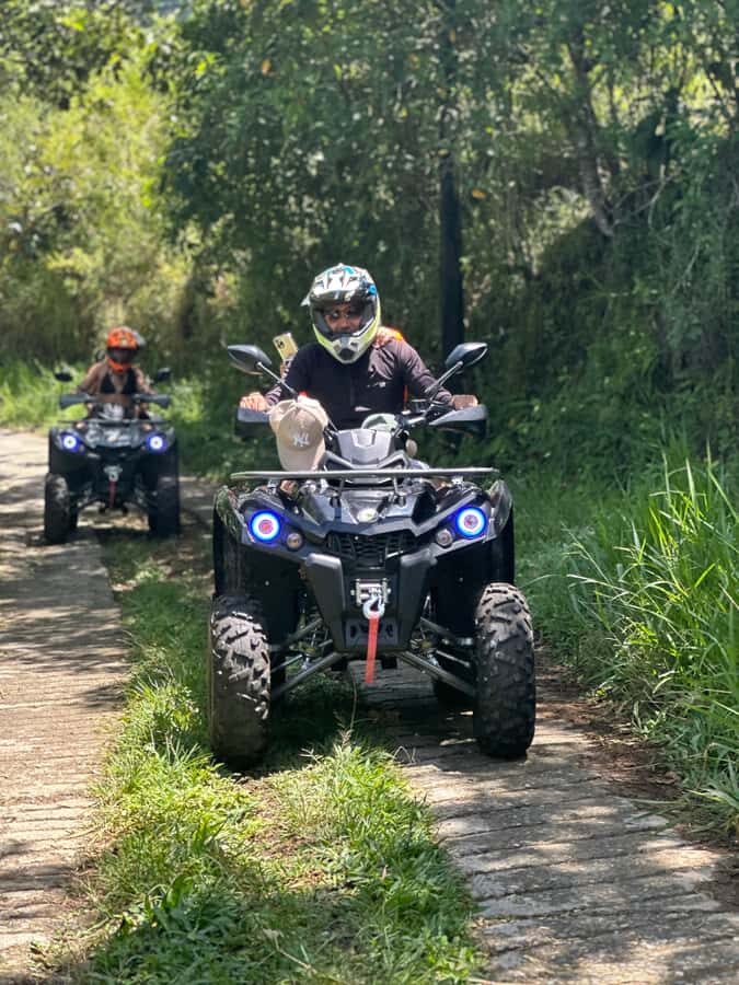 Medellin: Barbosa ATV Guided Tour with Waterfalls and Pools. - Pickup to the transfer: how the first 2 hours set you up