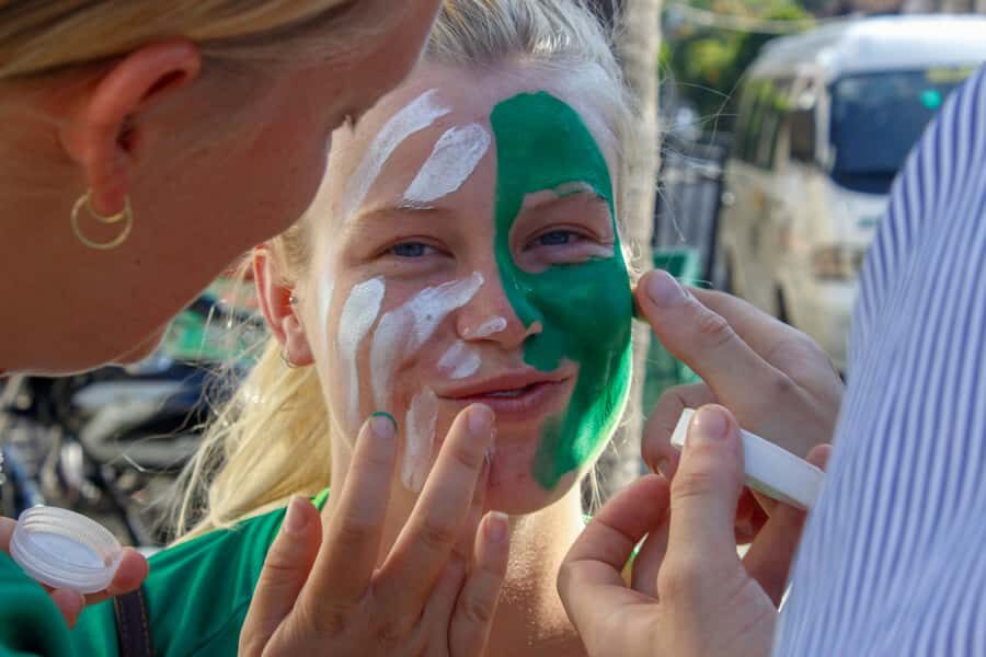 Medellin: Football Tour with Match Tickets and Pre-Game - The pre-game bar stop: chants, face paint, and a local shot