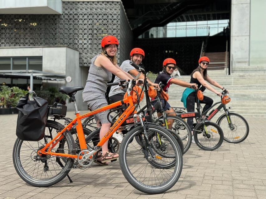 Medellín: History & Local Life Essentials Tour on an E-Bike - San Antonio Park and Botero: Destruction Meets Rebirth