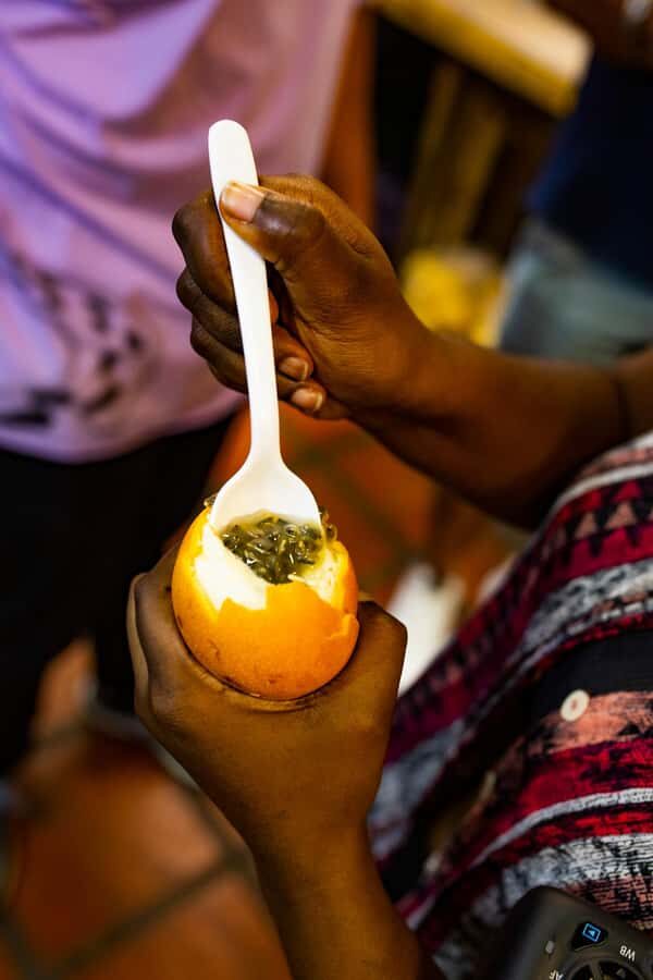 Medellín Multi-sensory Tour in the market, +15 Exotic Fruits - The first steps inside: safety briefing, orientation, and the first tastings