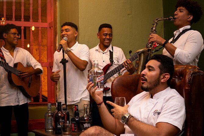 Rum & Rhythms a premium rum tasting with live music - Six Colombian rums (sometimes seven): how Jose guides your tasting