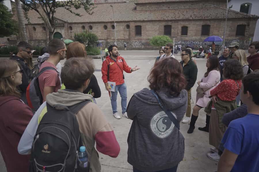 Shared Tour of Bogota's Historic Downtown (La Candelaria) - Markets, myths, and everyday power: El Dorado, the False Door, and emerald commerce